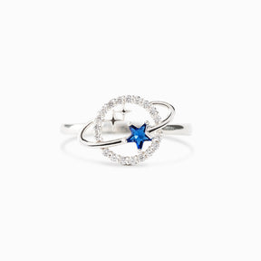 GRANDMOTHER & GRANDDAUGHTER SPECIAL STAR PLANET & STARS RING