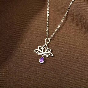 REBIRTH LOTUS NECKLACE