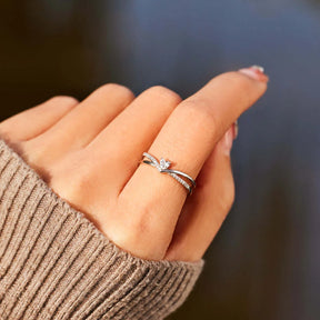 ALWAYS BE MY SIDE V HEART RING