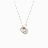 GRANDMOM & GRANDDAUGHTER FOREVER LINKED CIRCLE NECKLACE