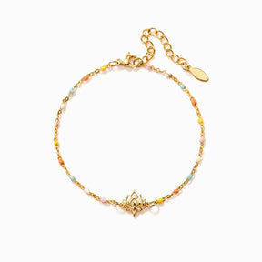 START AGAIN LOTUS BRACELET