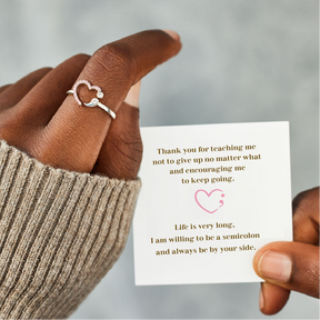 SEMICOLON RING