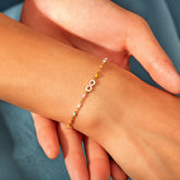 ALWAYS SISTERS INFINITY SIGN BRACELET